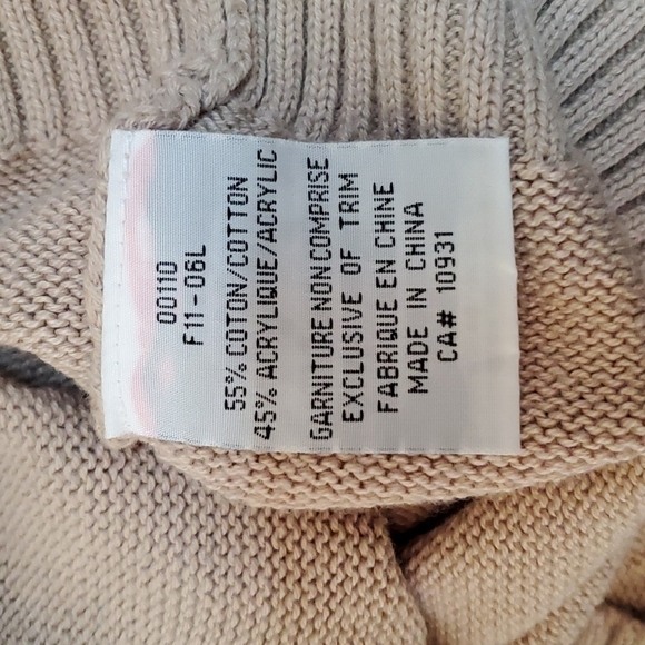 Laura Tan Knit Sweater Vest Size S - Picture 9 of 14